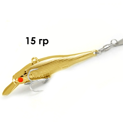 Блесна GT-BIO Fast Attack-s 5.9см, 15гр, золото  GT-32T