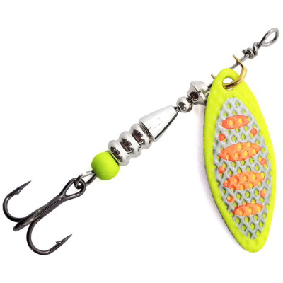 Блесна Mottomo Willow Blade #3 12g цвет Fluo 46