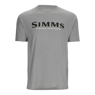 Футболка Simms Logo T-Shirt, Cinder Heather, S
