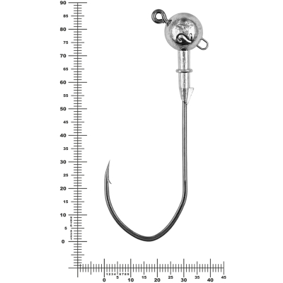 Призёр джиг-головка Stinger Eye Jig 24 гр, кр-к VD-074 №7/0, 3 шт/уп