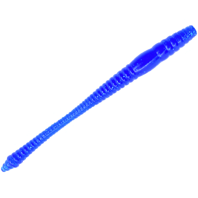 Силиконовая приманка МикроDжиг MicroWorm 2.5" 65мм цвет Сапфир