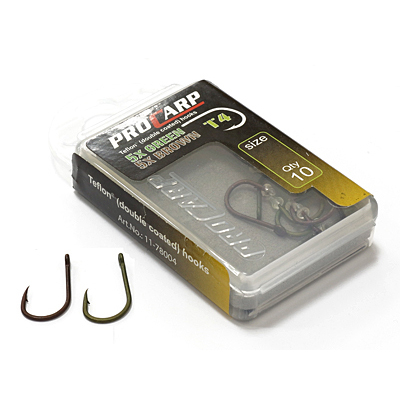 Крючок Cormoran Pro Carp Teflon T4 Mix №2 11-78002