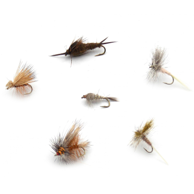 Набор мушек на голавля PFG Best Chub Flies №1 р. М, 6шт