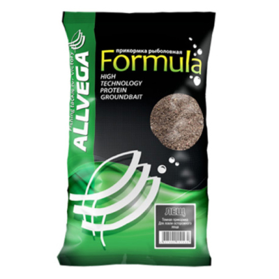 Прикормка Allvega "Formula Black Bream" 0,9 кг (ЧЕРНЫЙ ЛЕЩ)