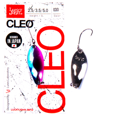 Блесна колеблющаяся Lucky John Cleo 31мм 2.5гр. цв. 030