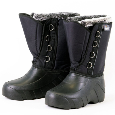 Сапоги-дутики мужские на шнуровке "СЛЕДОПЫТ", ЭВА, 4-сл. меховой вкладыш, -50°С, р.45, черный