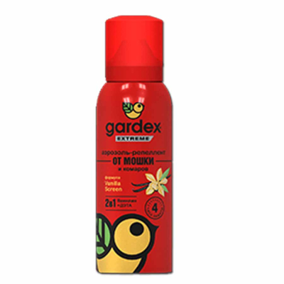 Аэрозоль Gardex Extreme от мошек и комаров 100мл