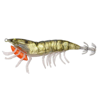 Приманка Savage Gear 3D Hybrid Shrimp Egi 7.5cm 12g 01-Olive flas 50693