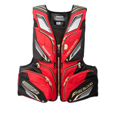 Жилет спасательно-разгрузочный Shimano Nexus Floating Vest Limited Pro VF-112P RED L