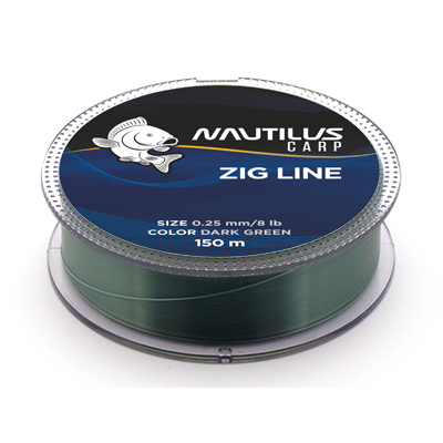 Леска Nautilus Zig Line Floating d-0.30мм 12lb 150м*