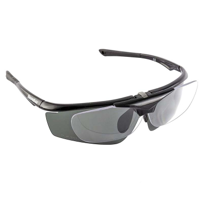 Очки поляризационные Snowbee Sports Maginifier Sunglasses Black/Smoke (180241)