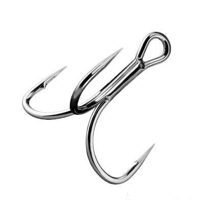 Крючки тройные Sprut Hara ST-46 BC #10 (Treble Round Bend Hook 2x Strong) 1упак*8шт