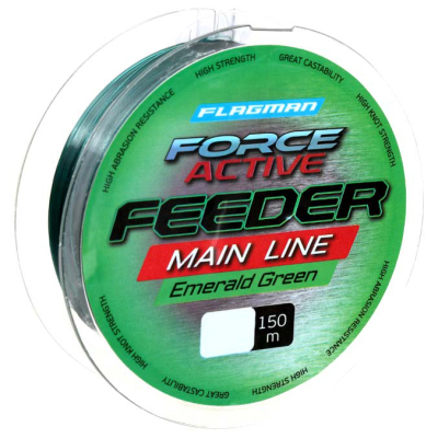 Леска Flagman Force Active Feeder Main Line 150м 0,305мм