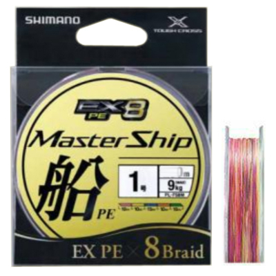 Шнур PE - Shimano PL-F58M Master Ship EX8 300m 0.8 max.8.0 kg.