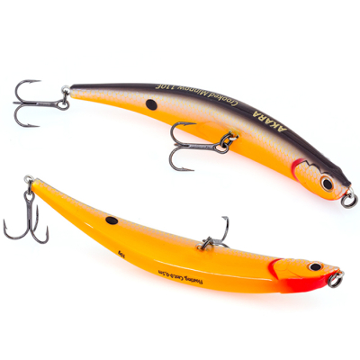 Воблер Akara Crooked Minnow 110F 10 гр. цвет A19