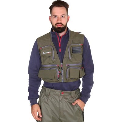 Жилет рыболовный Nova Tour Fisherman "Профи" размер S