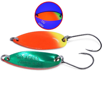 Блесна Kosadaka Trout Police Convex 3.3g 32mm цвет MC11