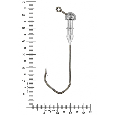 Мормыш Джиг не крашеный Шар 6 гр, кр-к VD-079 GNB-079-5/0-06(25)
