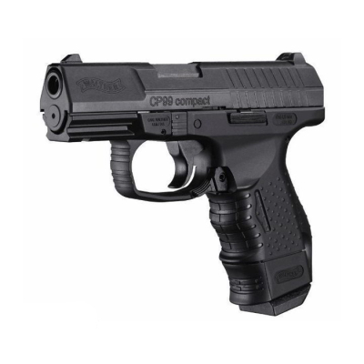 Пистолет пневматический Walther CP 99 Compact (чёрный с чёрн. рукояткой)