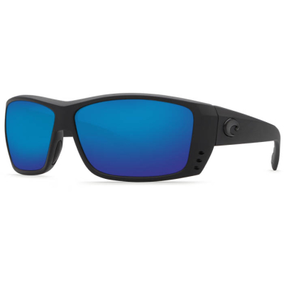 Очки поляризационные Costa Cat Cay 580 GLS (Black/Blue Mirror, Large)