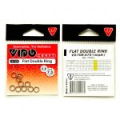 Кольцо заводное Vido Craft Flat Double Ring 7,0*0,8 мм, 10 шт шт/уп VD-FDR-7,0*0,8(10)