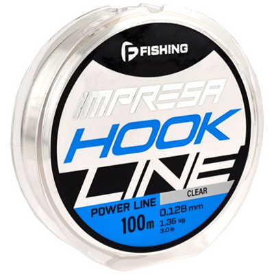Леска F-Fishing Impresa Hook Line Clear 100м 0,165мм 2,24кг 4,9lb
