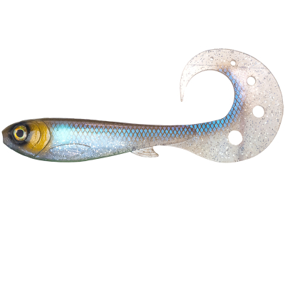 Силиконовая приманка Eastfield Wingman Curly 23, 230 мм, 77 гр, цвет: Lucid Smelt UV (EFLWC060)