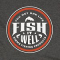 Футболка Simms Fish It Well T-Shirt, Charcoal Heather, L