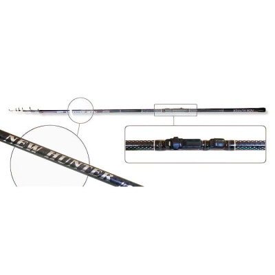 Удилище телескопическое с кольцами Line Winder 0401 New Hunter (10-30) 5,0 м