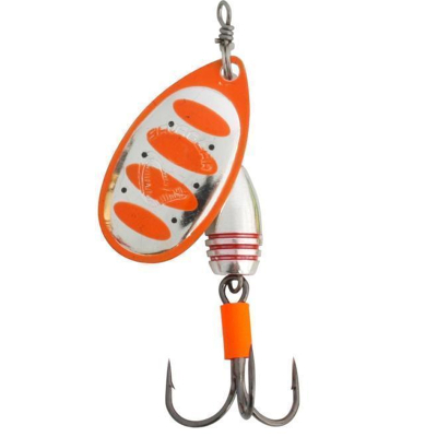 Блесна вращающаяся Savage Gear Rotex Spinner #4 Sinking цв. Fluo Orange Silver (арт.42131)