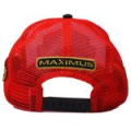 Кепка Maximus Mesh с сеткой, белый/красный (MCM)