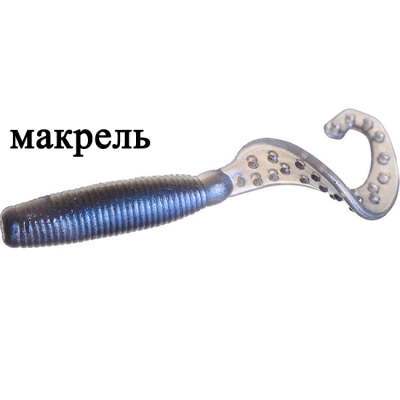 Силиконовая приманка Flagman Helix 3" цв. dove 8pc macrell