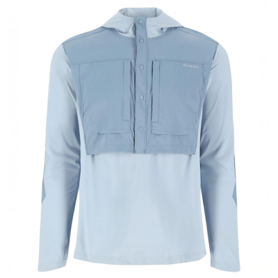 Толстовка Simms Latitude BiComp Hoody, Steel Blue/Albacore, S