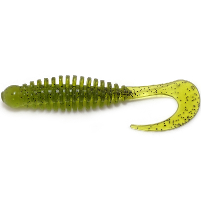 Силиконовая приманка Boroda Baits Phantom 70 mm "БОЛОТО" (Swamp green)