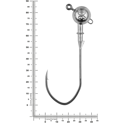 Призёр джиг-головка Stinger Eye Jig 30 гр, кр-к VD-074 №7/0, 3 шт/уп