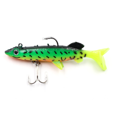 Приманка оснащенная Namazu PVC Pike 140мм 41гр. цвет 07 (2 шт.)