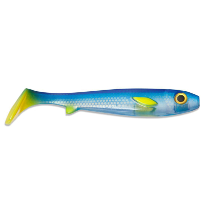 Силиконовая приманка KanalGratis Flatnose Shad 190мм 50гр цвет: Clear Blue Lemonade, (EJ-FLAT-CBL-19)