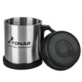 Термокружка 300ML с пластиковой крышкой и подставкой Tonar T.TK-004-300