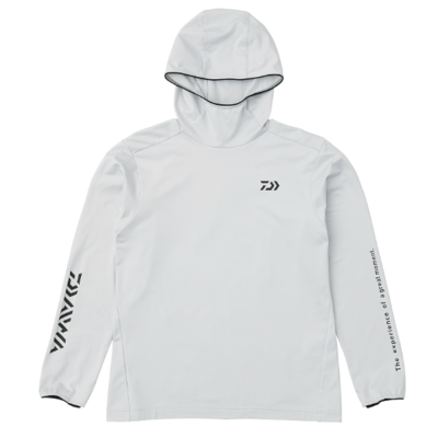 Толстовка Daiwa DE-9224 Stretch Hoodie Shirt (Light Gray) XL (4550133488924)