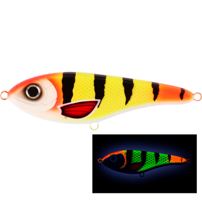 Воблер Strike Pro Buster Jerk Shallow Runner, 150 мм, 64,5 гр. цвет: C683F Disco Perch (EG-048S#C683F) (9932026)