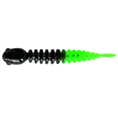 Силиконовая приманка Trout Bait Chub 50 Сыр цв. 20 (Black-Green)