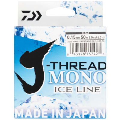 Леска Daiwa J-Thread Mono Ice Line 50m 0.19mm