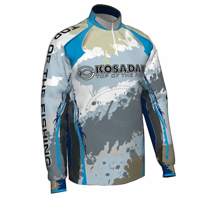 Джерси Kosadaka JRS-Bl голубая р. L