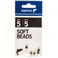 Бусины мягкие Salmo Soft Beads 5мм 5шт.