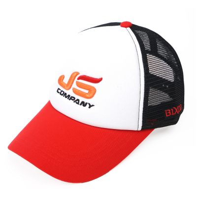 Бейсболка JSCompany ALL Mesh Cap Redblack JScp016