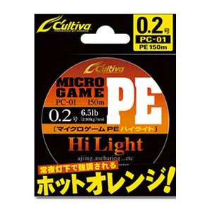 Шнур плетеный Owner Cultiva Micro Game PE 150m 0.3