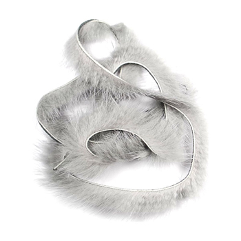 Полоска кролика Rabbit Zonker (4Trouts) 5мм Натуральный Серый 