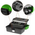 Ящик рыболова двухполочный Nisus Fishing 2-tray Box green (N-FB-2-G)