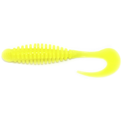 Силиконовая приманка Boroda Baits Phantom 70 mm ЛИМОННЫЙ (Lemon)