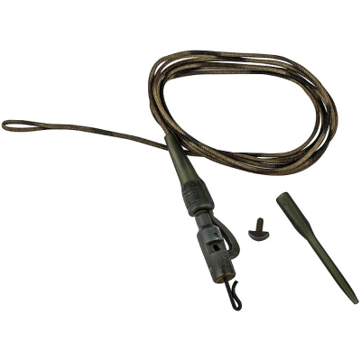 Готовый монтаж Prologic Safetly Clip QC Swivel Hollow Leader 80cm 45lbs, арт.50150